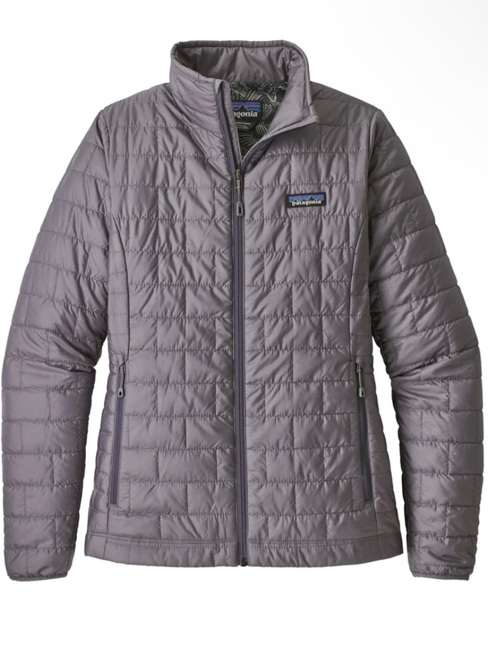 Patagonia Women's Nano Puff Jacket - Light Gray size S